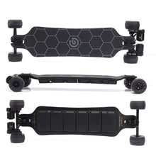 Load image into Gallery viewer, Ownboard Bamboo AT 3000W 39” All Terrain Electric Skateboard Dual Belt Motor 14AH battery Fiberglass Bamboo double-drop deck