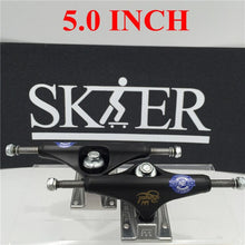 Load image into Gallery viewer, 2PCS USA Royal Skateboard Trucks 5.25 inch Aluminum Trucks 5.0" Double Rocker Skateboarding Accessories Street Skate Truck
