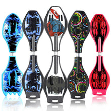 Load image into Gallery viewer, Adult Children's Two-wheeled Skateboard Beginners Flashing Vitality Board Two-wheeled Scooter
