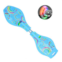 Load image into Gallery viewer, Adult Children's Two-wheeled Skateboard Beginners Flashing Vitality Board Two-wheeled Scooter
